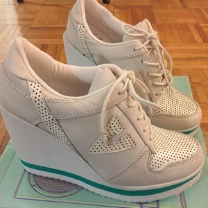 Wedge Sneakers- Brand new